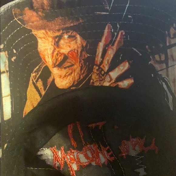 Freddy Krueger set Cap & Tie-Dye tee/dress 2X - Picture 8 of 13